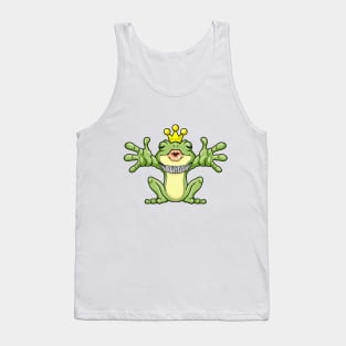 Kiss the beautiful frog king Tank Top